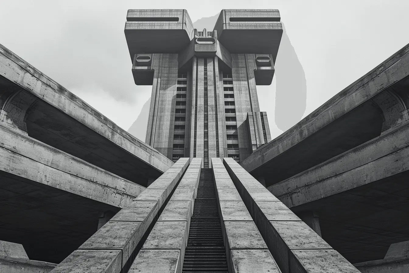 Process concrete texture study